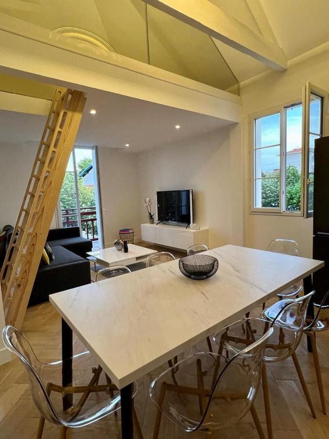 אנגלה Piscine Et Jacuzzi Loft Ravissant Dans Une Maison Basque מראה חיצוני תמונה